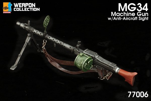 送料無料 1/6 DML 77006 MG34 Machine Gun with Anti-Aircraft Sight MG34機関銃 - 1/6フィギュアの通販、予約なら  トイザキュート Since 2008