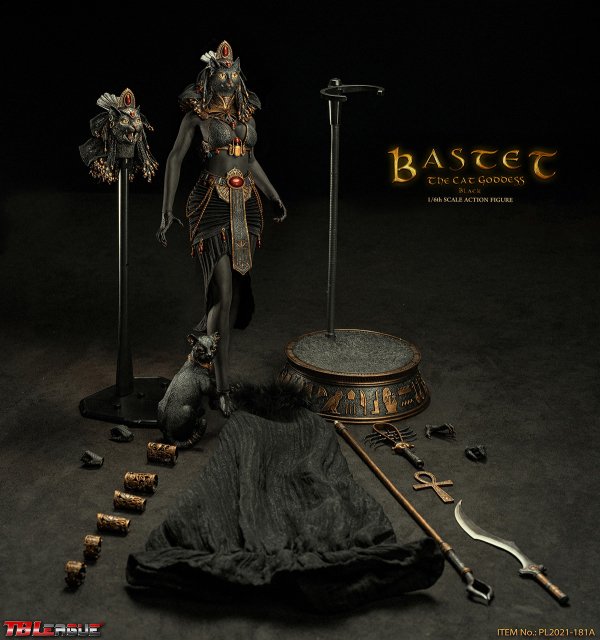 送料無料 1/6 TBLeague PL2021-181A Bastet The Cat Goddess-Black バステト 猫女神 - 1/ 6フィギュアの通販、予約なら トイザキュート Since 2008