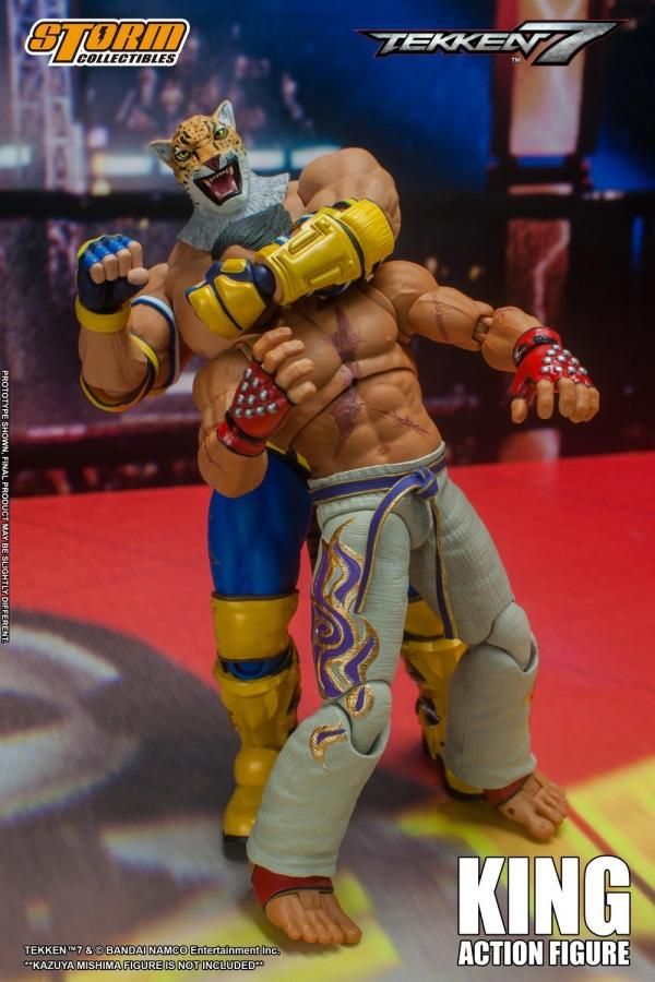送料無料 1/12 Storm Toys BNTK04 鉄拳7 King - 1/6フィギュアの