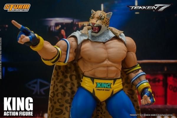 送料無料 1/12 Storm Toys BNTK04 鉄拳7 King - 1/6フィギュアの
