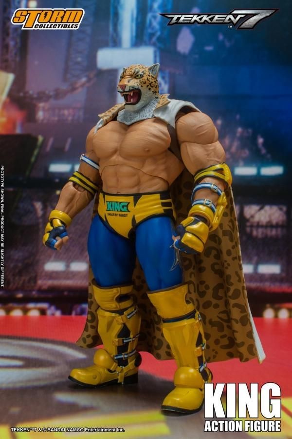 送料無料 1/12 Storm Toys BNTK04 鉄拳7 King - 1/6フィギュアの