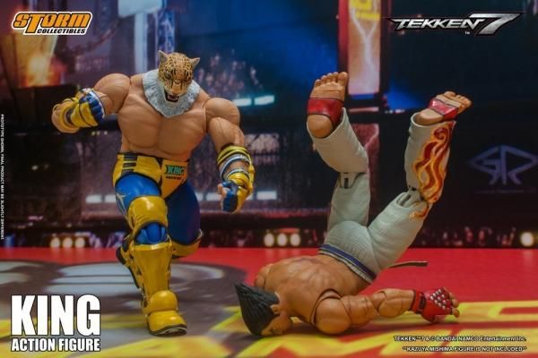 送料無料 1/12 Storm Toys BNTK04 鉄拳7 King - 1/6フィギュアの