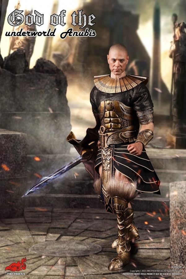 送料無料 1/6 FIRE PHOENIX FP007 合金製 Anubis アヌビス エジプト