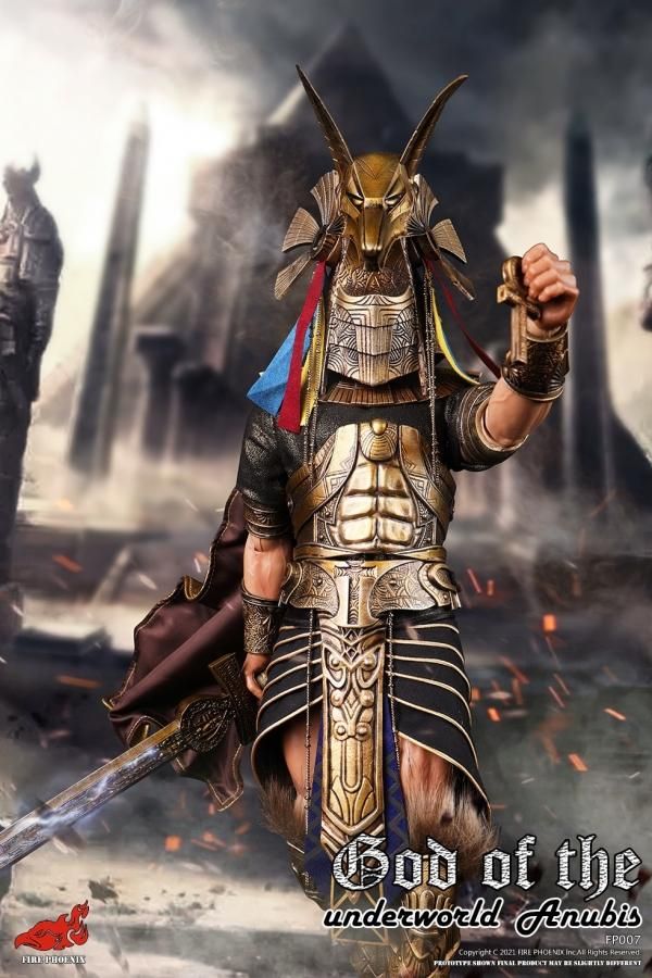 送料無料 1/6 FIRE PHOENIX FP007 合金製 Anubis アヌビス