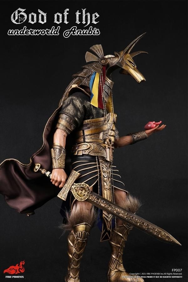 送料無料 1/6 FIRE PHOENIX FP007 合金製 Anubis アヌビス