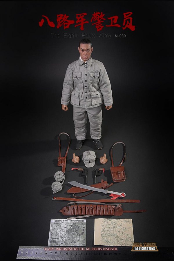 送料無料 1/6 MINI times toys M030 第二次世界大戦 中国八路軍 警備員