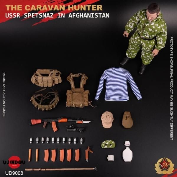 送料無料 1/6 UJINDOU UD9008 USSR SPETSNAZ IN AFGHANISTAN