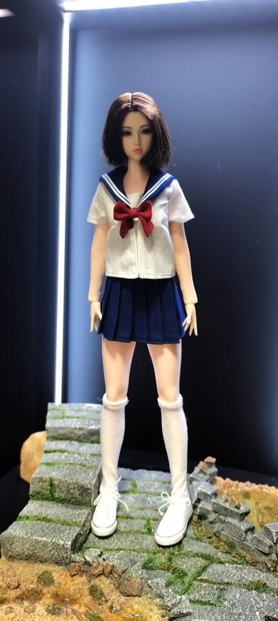 送料無料 1/6 ガールズDIY 清純スタイル 女子高生中学生 美少女