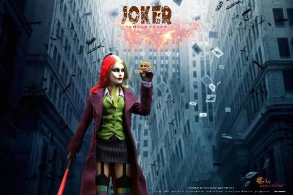 送料無料 1/6 WOLFKING WK-89026A Female Joker 女性ジョーカー 送料無料 1/6 WOLFKING WK-89026A Female Joker 女性ジョーカー