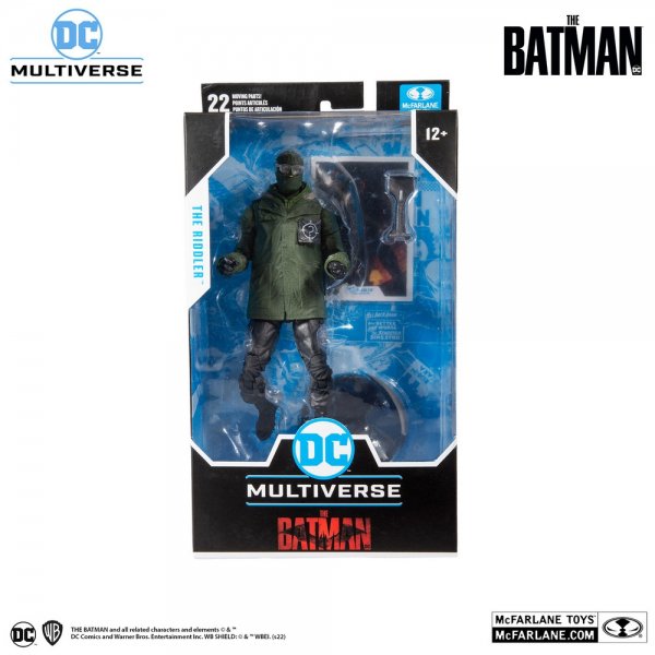 送料無料 1/12 Mcfarlane TOYS 15077 7インチ バットマン リドラー - 1