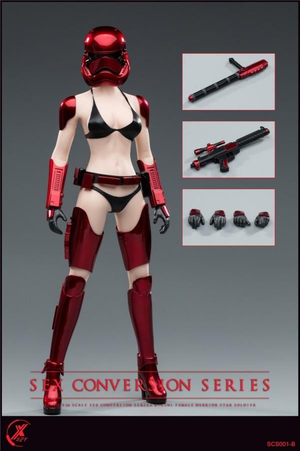 予約 送料無料 1/6 X2Y TOYS SCS001 美人ビキニスターファイター