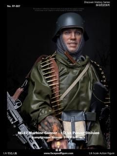 ̵ 1/6 Facepoolfigure FP007A  Х른襤 MG42 Machine Gunner ե륻å