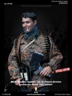 ̵ 1/6 Facepoolfigure FP007B  Х른襤 MG42 Machine Gunner ե륻å 