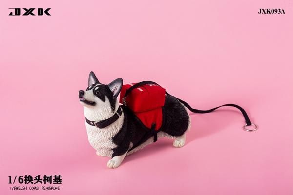 送料無料 1/6 JXK studio JXK093 頭替え ウェルシュ・コーギー犬