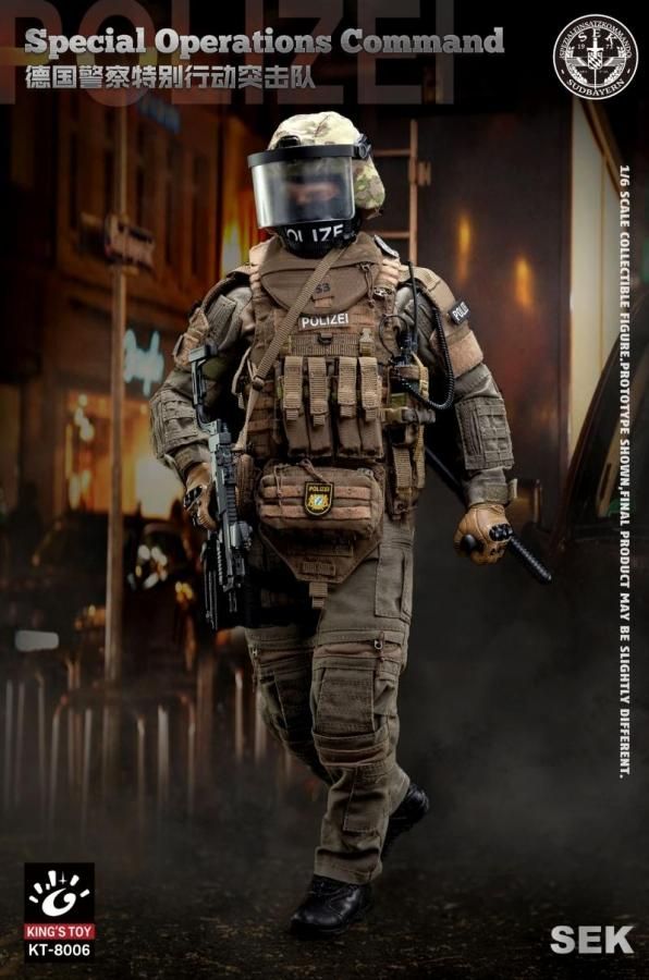 送料無料 1/6 KING'S TOY KT-8006 SEK Special Operations Command ドイツ特殊作戦軍  欧米男性フルセット - 1/6フィギュアの通販、予約なら トイザキュート Since 2008