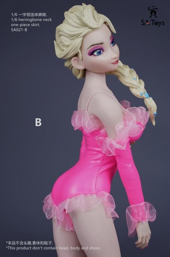 送料無料 1/6 SA Toys SA021 ファション セクシーワンピース