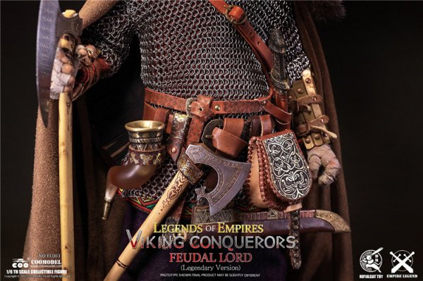 送料無料 1/6 COOMODEL EL003 LEGENDS OF EMPIRES - VIKING CONQIERORS 