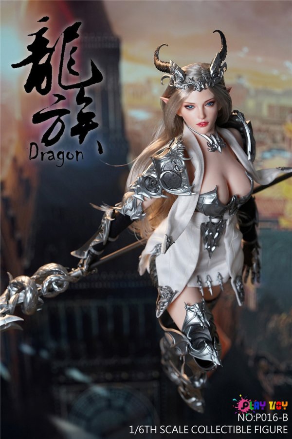 予約 送料無料 1/6 PLAY TOY P016B 美人龍族 Dragon 欧米女性フルセット - 1/6フィギュアの通販、予約なら トイザキュート  Since 2008