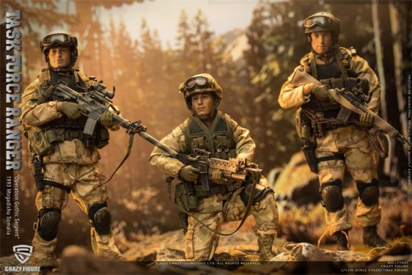 送料無料 1/12 Crazy Figure CFTOYS LTY002 アメリカ陸軍レンジャー 