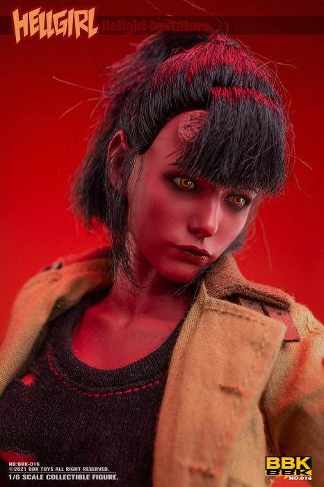 送料無料 1/6 BBK BBK016 Hellgirl Imitators 欧米美人フルセット - 1