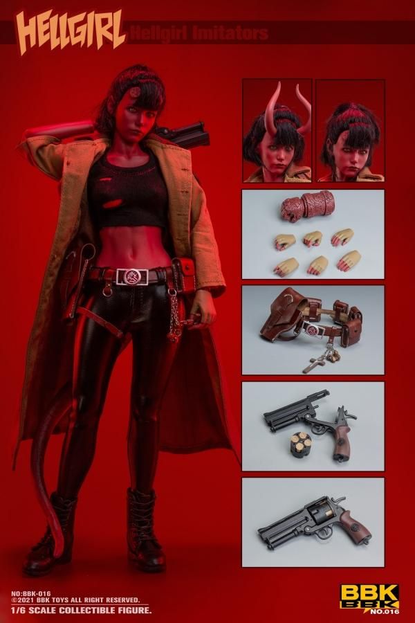 アウトレット福袋 1/6 送料無料 BBK 欧米美人フル Imitators Hellgirl BBK016 その他