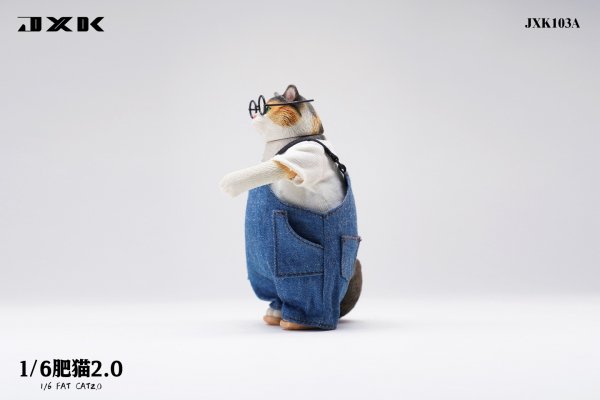 送料無料 1/6 JXK studio JXK103 太った猫 - 1/6フィギュアの通販