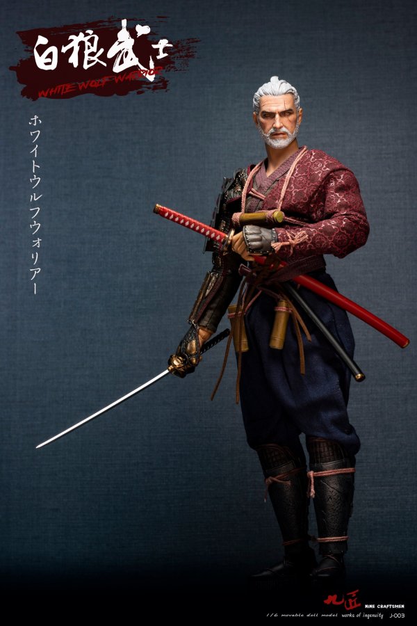 予約 送料無料 1/6 Nine Craftsmen J-003 THE WHITE WOLF WARRIOR