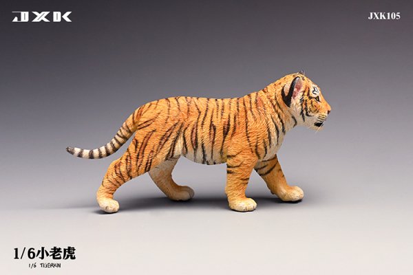 入庫 JXK 1/6 ベンガルトラ 虎 野生動物 樹脂 フィギュア 模型