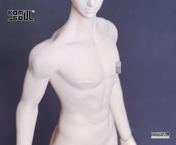 送料無料 1/6 kamisoul MAF BODY extreme スーパーパール白肌 超