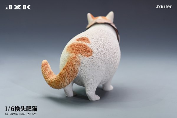 送料無料 1/6 JXK studio JXK109 太った猫 頭入り替え可 - 1/6 