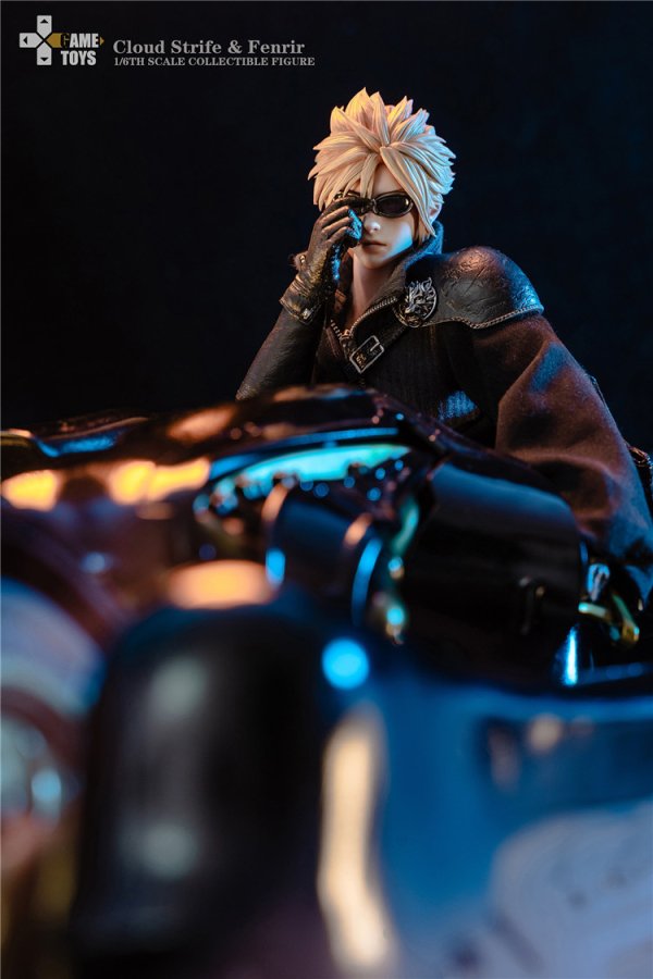 GAMETOYS GT-006C 1/6スケールフィギュア Cloud ＆ Fenrir デラックス