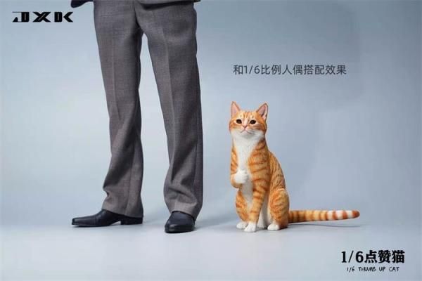 送料無料 1/6 JXK studio JXK112 Thumb Up Cat 猫 - 1/6フィギュアの