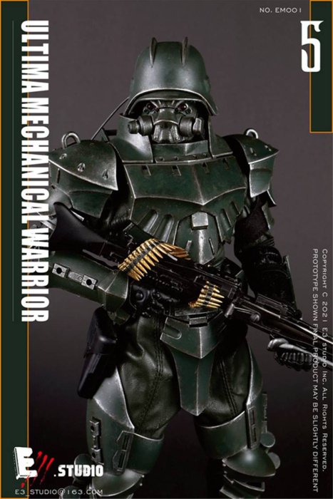 予約 送料無料 1/6 E3.STUDIO NO.EM001 ULTIMA MECHANICAL WARRIOR NO