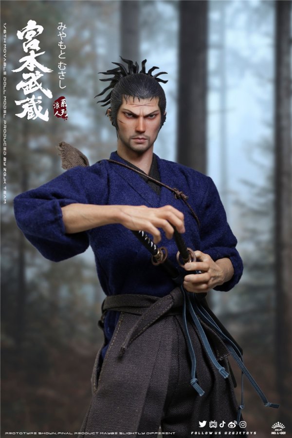 送料無料 1/6 ZGJKTOYS L-001 宮本武蔵 剣術家 日本男性フルセット - 1/6フィギュアの通販、予約なら トイザキュート Since  2008