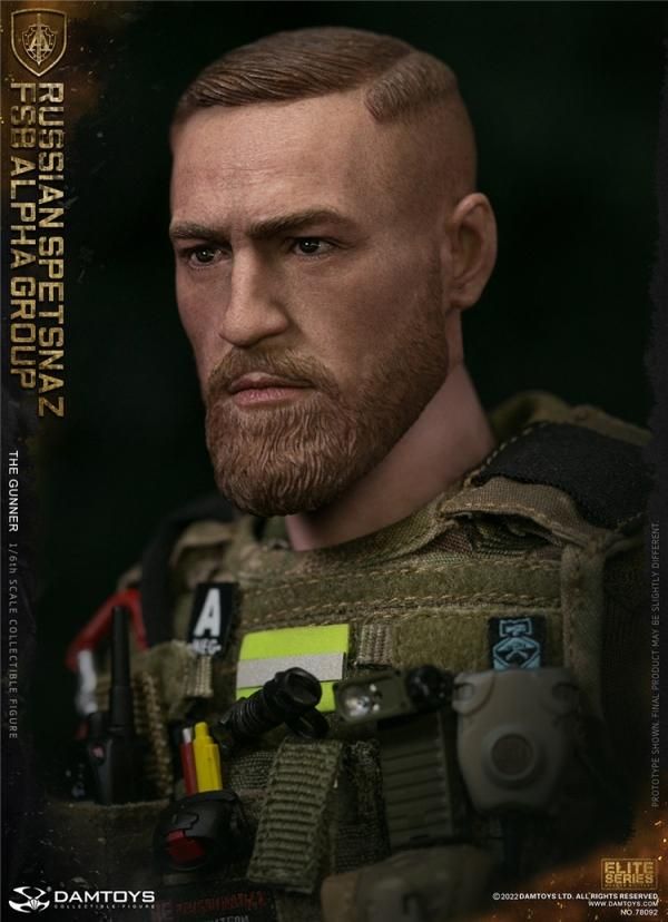 送料無料 1/6 DAMTOYS 78092 ロシア連邦保安庁 アルファ部隊 FSB