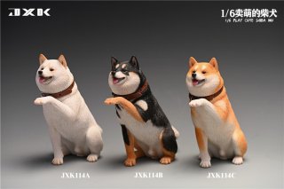 予約 送料無料 1/6 JXK studio JXK114 ダブルヘッド付  PLAY CUTE 柴犬