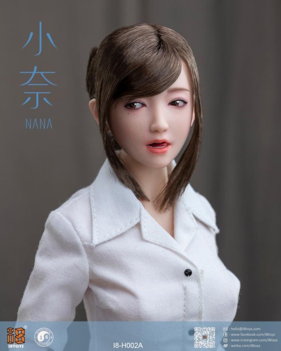 送料無料 1/6 i8TOYS I8-H002A NANA ジュニア美少女 アクションアイ 入り替え可舌 アジアン美人女性ヘッド - 1/6フィギュアの通販、予約なら  トイザキュート Since 2008