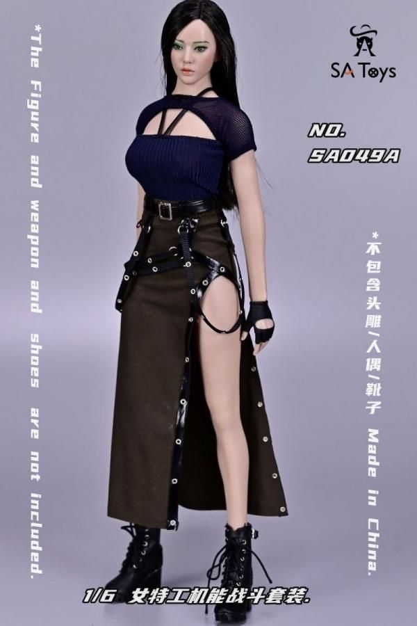 送料無料 1/6 SA Toys SA049 スパイ美人女性セクシーファション 服