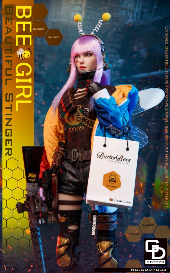 送料無料 1/6 GDTOYS NO.GD97003 END BEE GIRL アジアン美人女性フル 