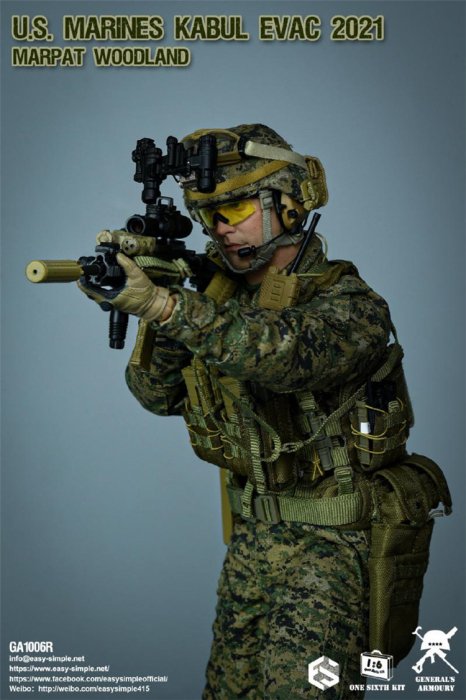 予約 送料無料 1/6 EASY&SIMPLE ES GA1006R USMC アメリカ海兵隊 欧米男性フルセット -  1/6フィギュアの通販、予約なら トイザキュート Since 2008