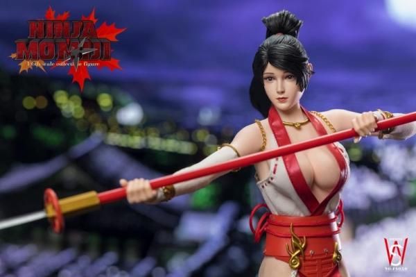 予約 送料無料 1/6 SWTOYS FS050 美人忍者紅葉 日本女性フル