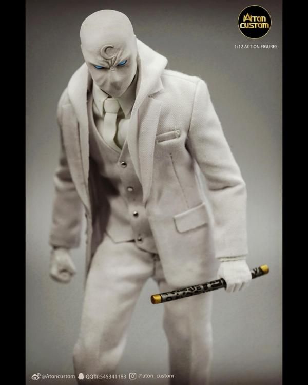 Atoncustom ムーンナイト　ミスターナイト　1/12フィギュア　AC Aton Custom 1/12 Mr. Night (Moon Knight) - Unboxing Showcase