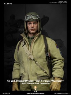 ͽ ̵ 1/6 Facepoolfigure FP009A Sherman Tank Commander ֥åɡԥå ե륻å