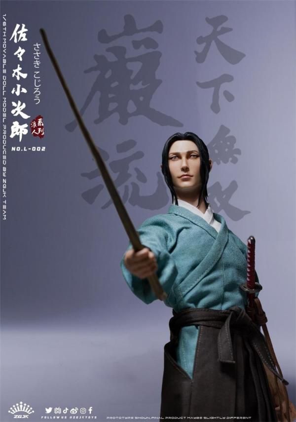 予約 送料無料 1/6 ZGJKTOYS L-002 日本安土桃山江戸時代 剣客
