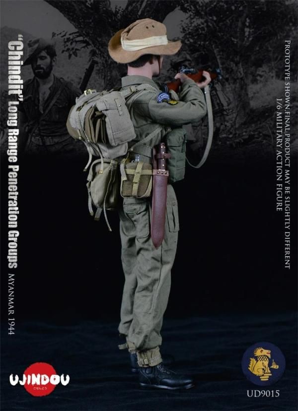 送料無料 1/6 UJINDOU UD9015 ミャンマー1944 特殊部隊