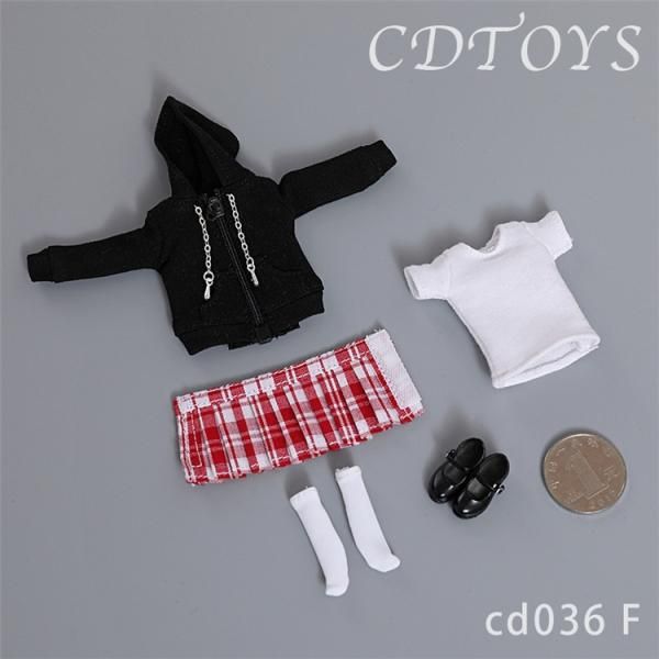 送料無料 1/12 cdtoys cd036 ファション美人女子高生 ウィンター