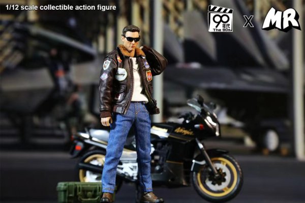 送料無料 1/12 MR.FIGURE X 90'S CHV MRF90S-001 空軍大佐 パイロット