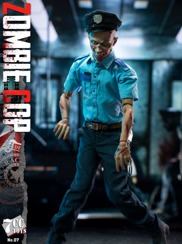 送料無料 1/6 7CC TOYS NO:07 ZOMBIE COP 欧米男性フルセット - 1/6