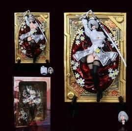 送料無料 1/6 DIY フォーマットフィギュア額縁 TB026B 高さ32CM 美少女