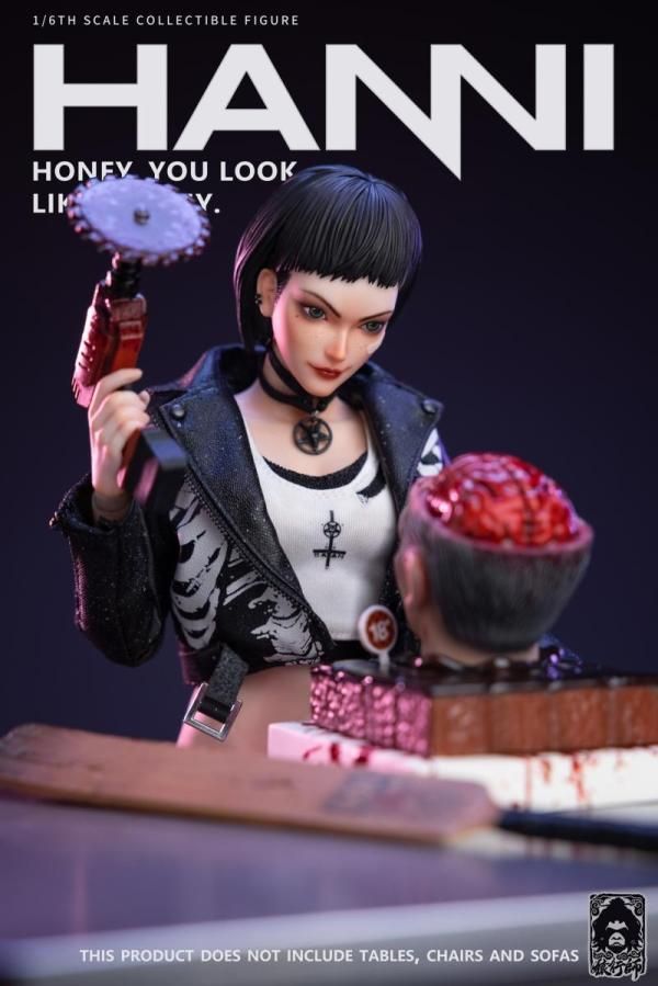 送料無料 1/6 YXS HSLX-001 HANNI 美食ハンター 欧米美人女性